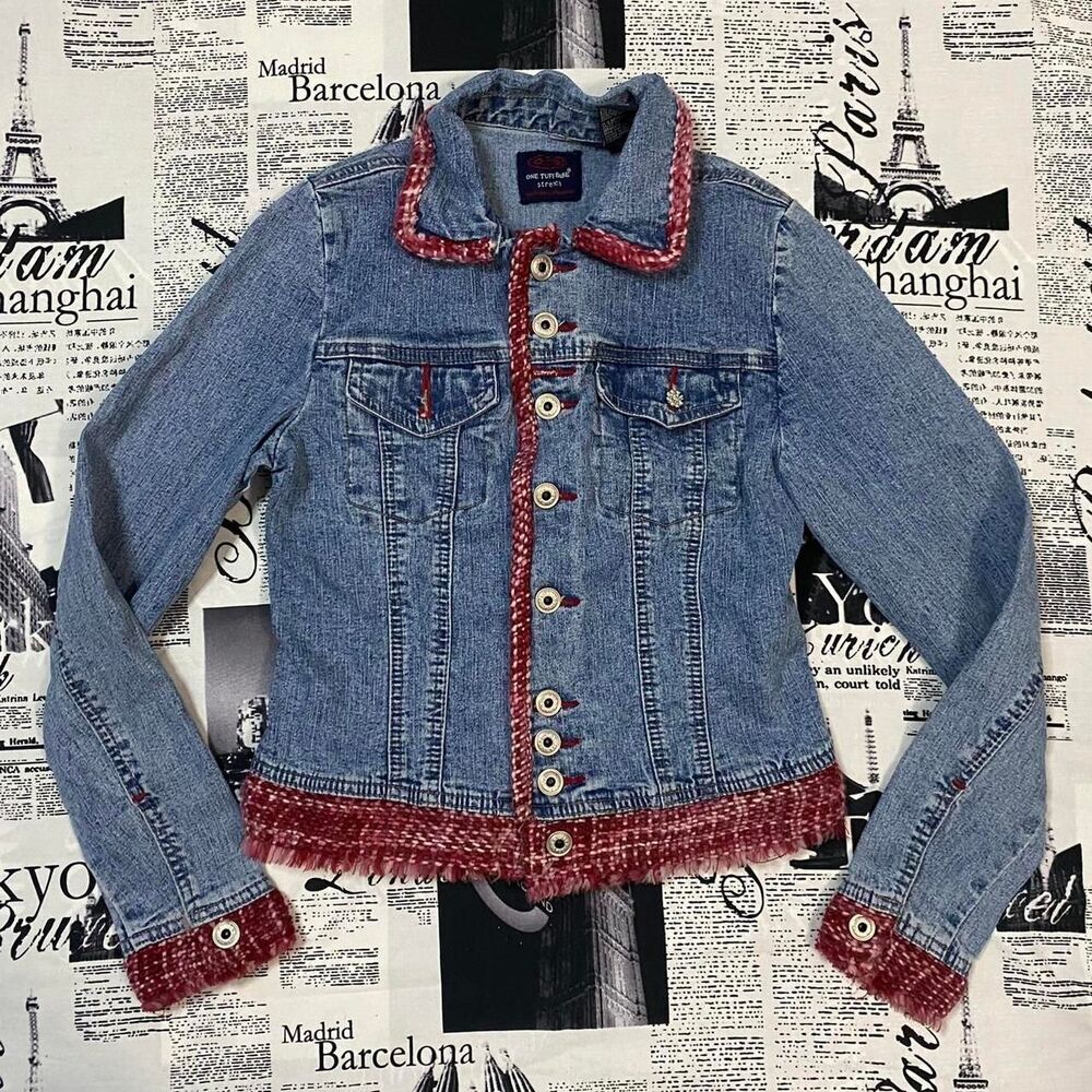 Unbranded Women's Blue and Red Jacket